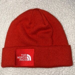 The North Face Kids Red Beanie